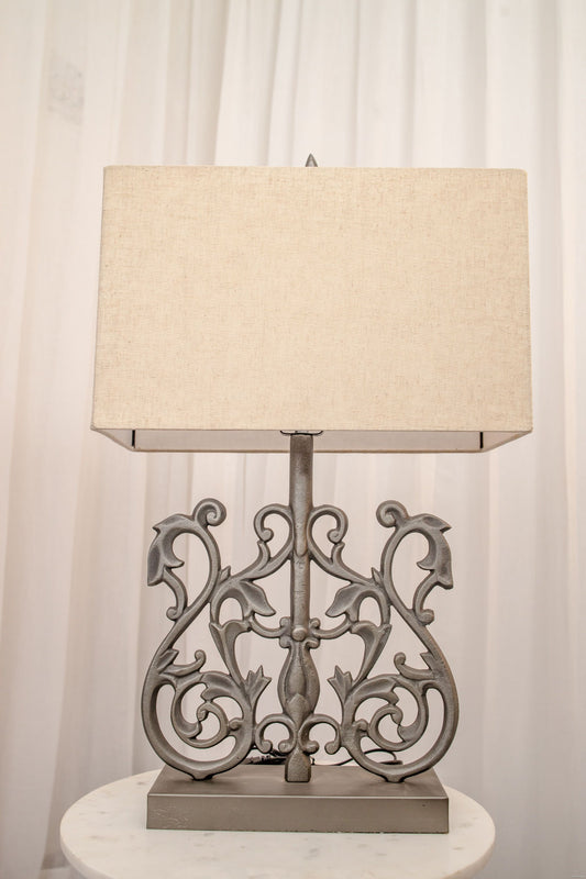 Vintage glory solid bronze table lamp –  xtra large