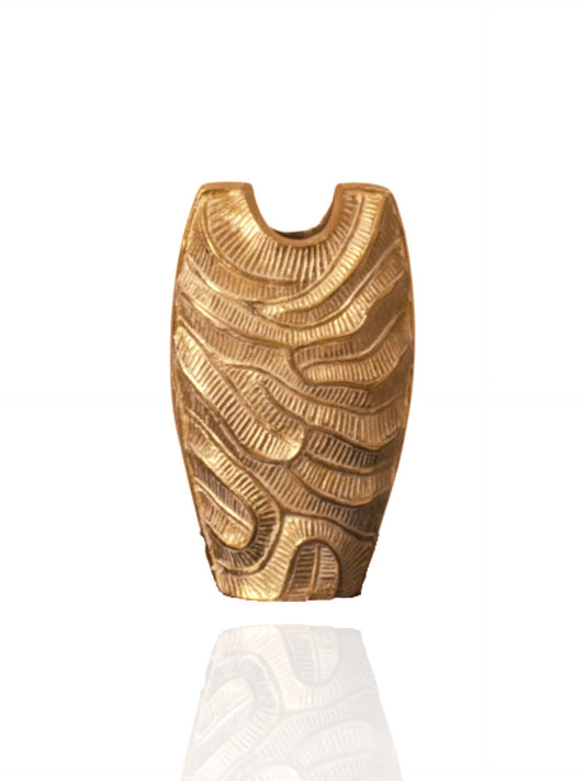 Gold Finish Vase