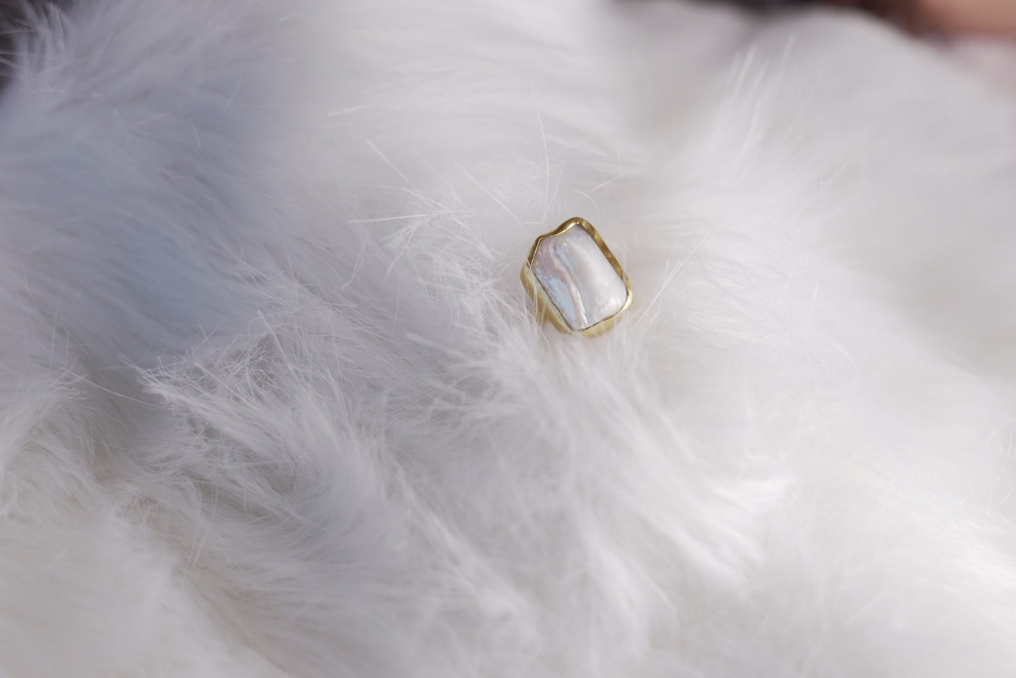 Mother of Pearl Ring