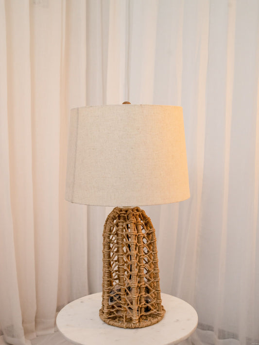 Easter hand knit table lamp – xtra large